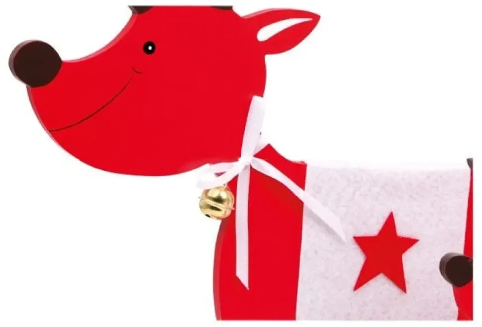 Rendier Kerst Decor Hout