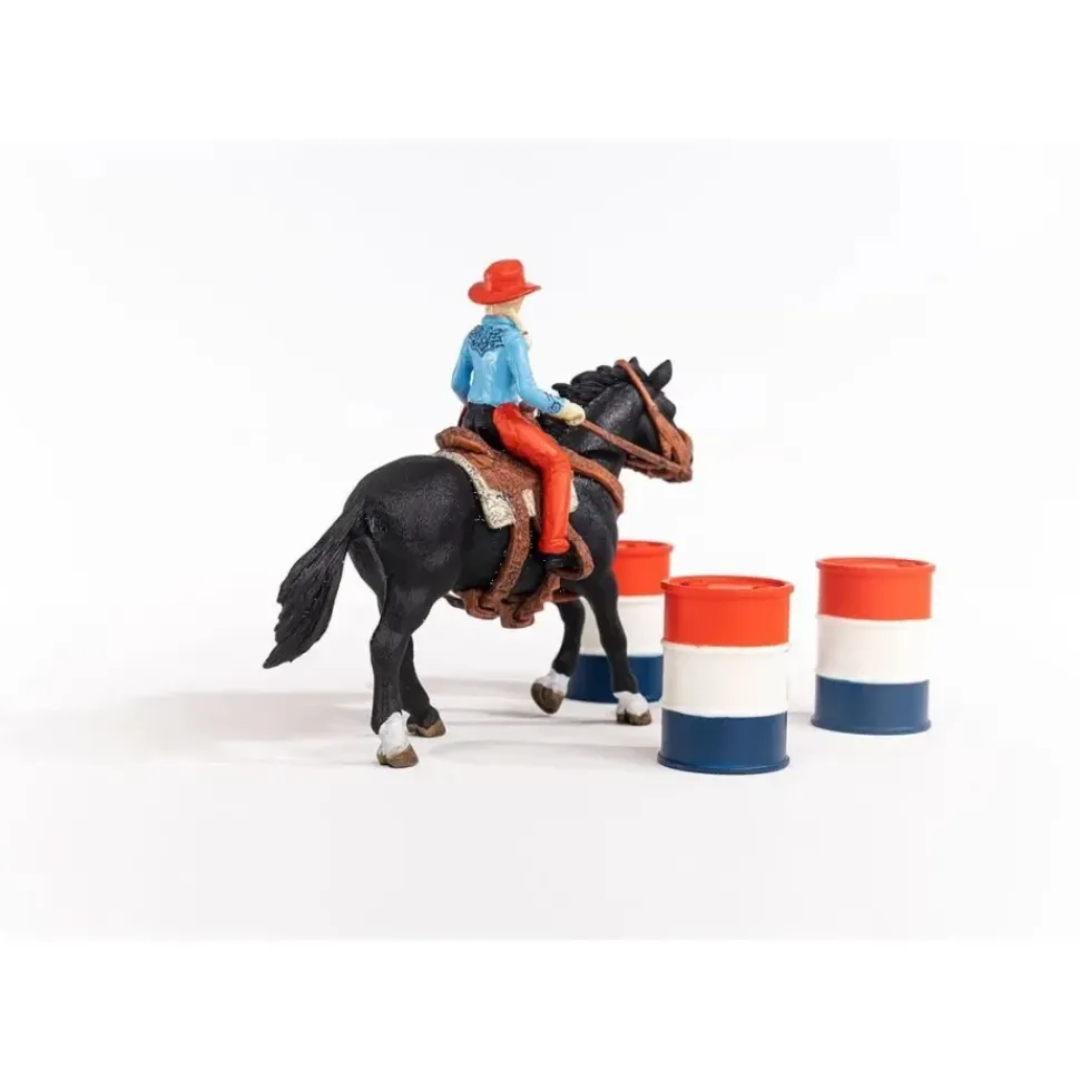 Schleich Barrel Racing met Cowgirl
