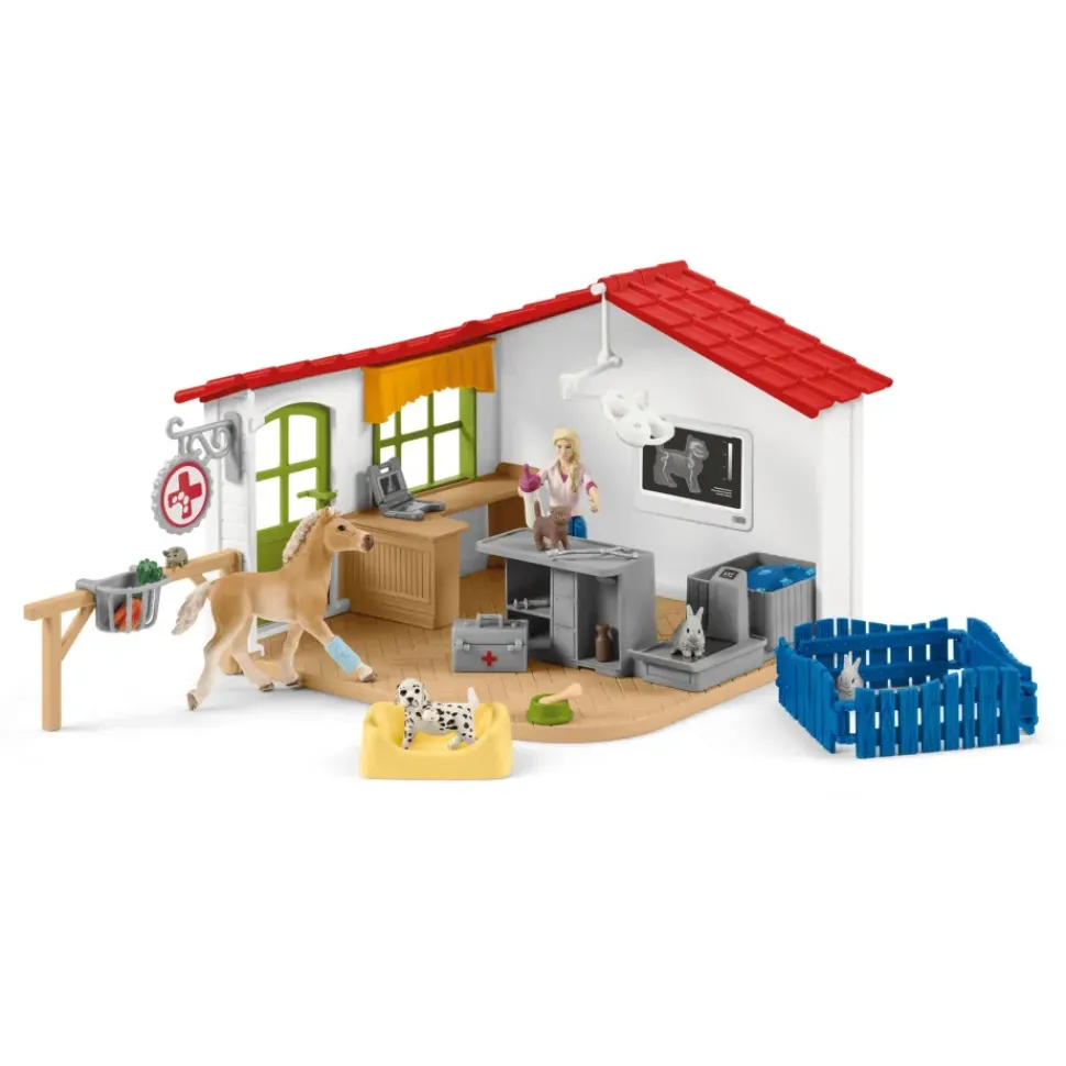 Schleich Dierenartspraktijk met Dieren 42502