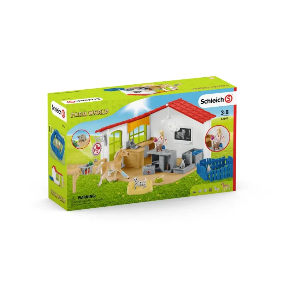 Schleich Dierenartspraktijk met Dieren 42502