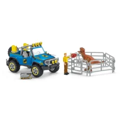 Schleich Speelset Off Road Jeep met Dino Wachtpost 41464