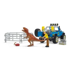 Schleich Speelset Off Road Jeep met Dino Wachtpost 41464