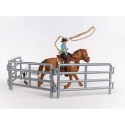 Schleich Team Roping met Cowgirl