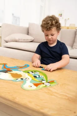 Scratch Contour Puzzel Ooievaar 26 pcs