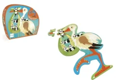 Scratch Contour Puzzel Ooievaar 26 pcs