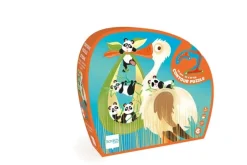 Scratch Contour Puzzel Ooievaar 26 pcs