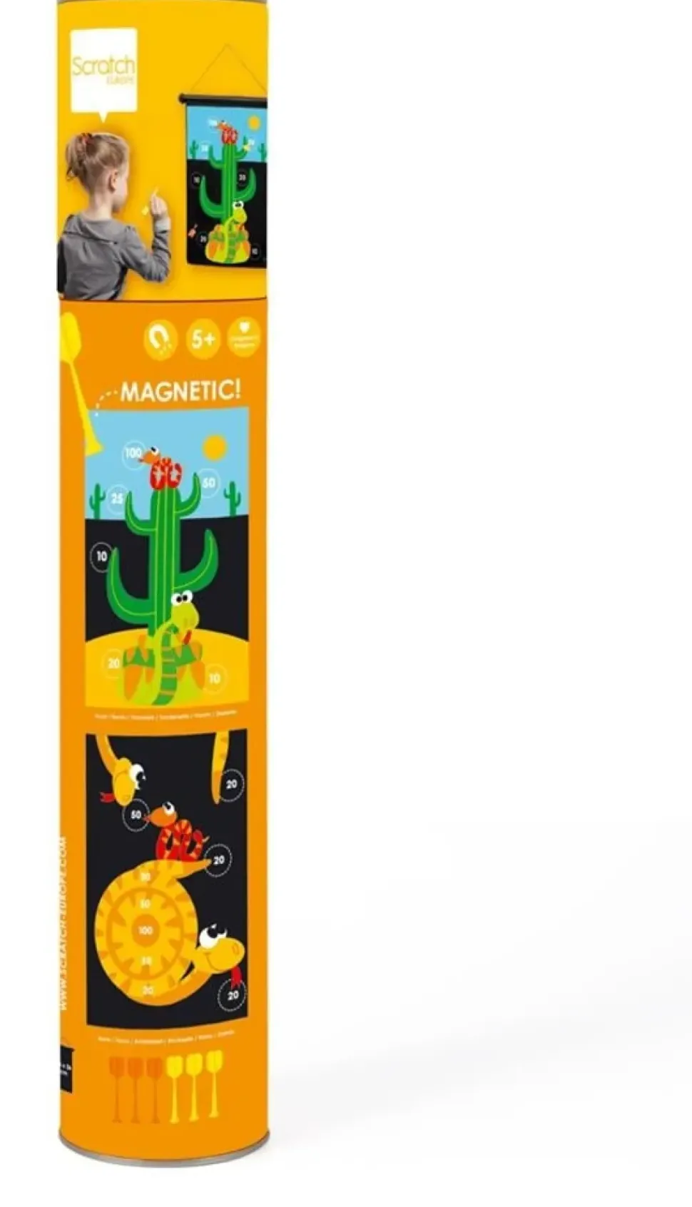 Scratch Magnetisch Dart Spel Slangen