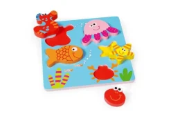 Scratch Puzzel Reliëf Zee