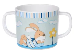 sigikid Beker Melamine Konijn Blauw