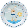 sigikid Bord Melamine Konijn Blauw