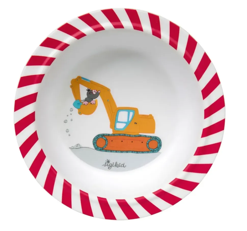 sigikid Dinner Set Bouw Melamine