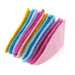 Sjaalmetverhaal Viltslinger Vlag Pasteltinten