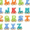 Small Foot Lettertrein Letters Gekleurd Hout