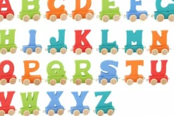 Small Foot Lettertrein Letters Gekleurd Hout