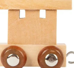 Small Foot Lettertrein Natuurlijk Hout