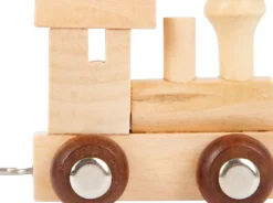 Small Foot Lettertrein Natuurlijk Hout