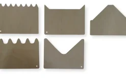 Speelbelovend Zandkam Set 5-delig Hout