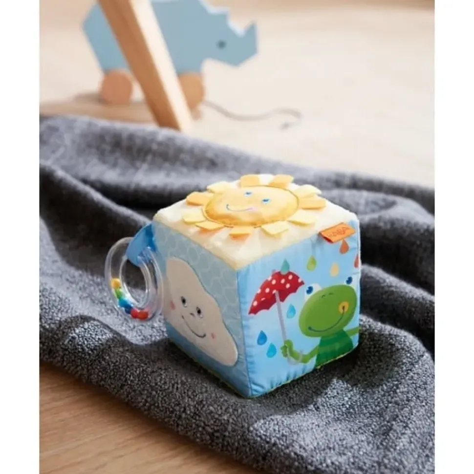 Speelkubus regenboogwereld