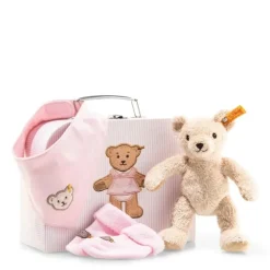 Steiff Geschenkset met Knuffel Roze