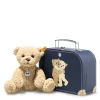 Steiff Knuffel Ben Teddy Bear in Koffer 21cm
