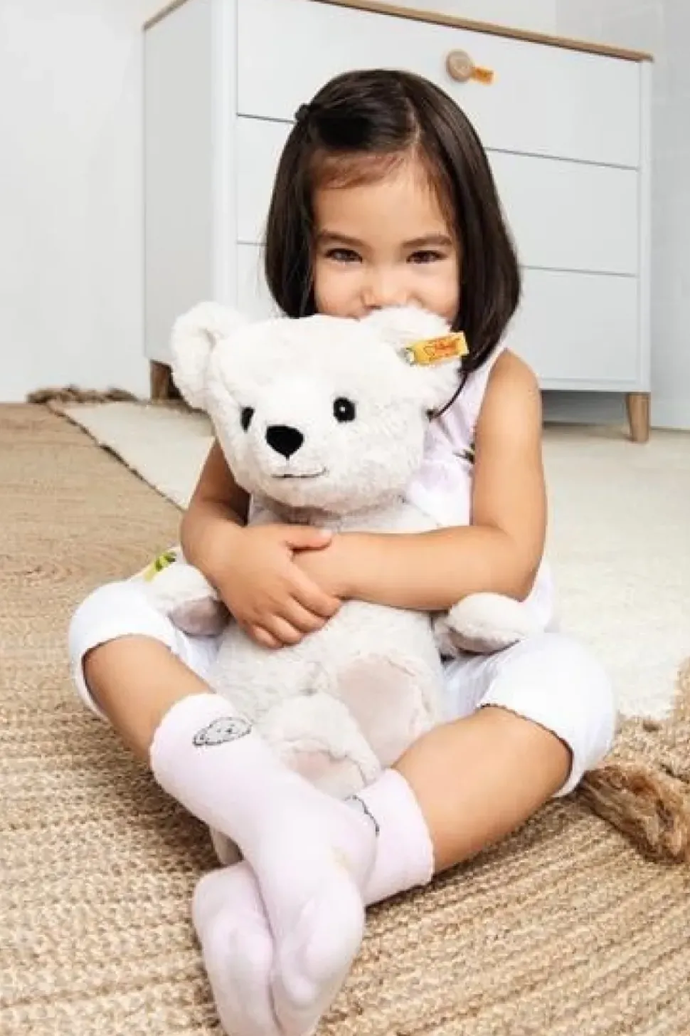 Steiff Knuffel Heavenly Hugs Benno Teddy Bear Cream 42 cm