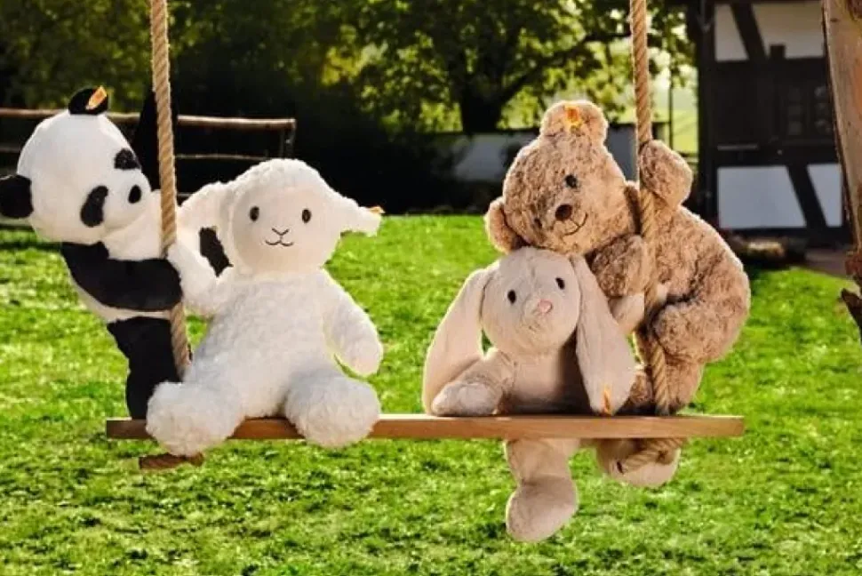 Steiff Knuffel Konijn Hoppie Rabbit 38cm