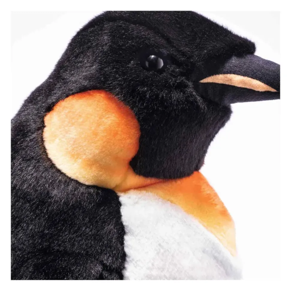 Steiff Knuffel Palle Koningspinguin Zwart/Wit 52cm