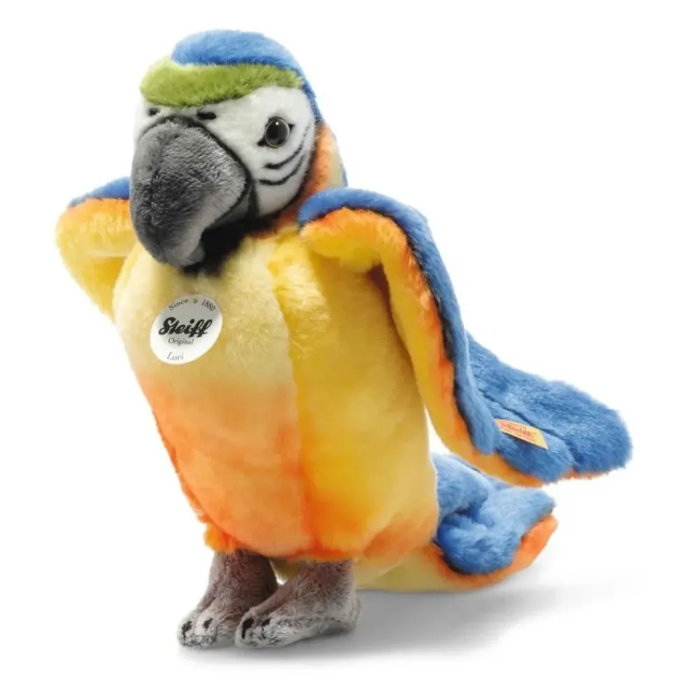 Steiff Knuffel Papegaai National Geographic Lori