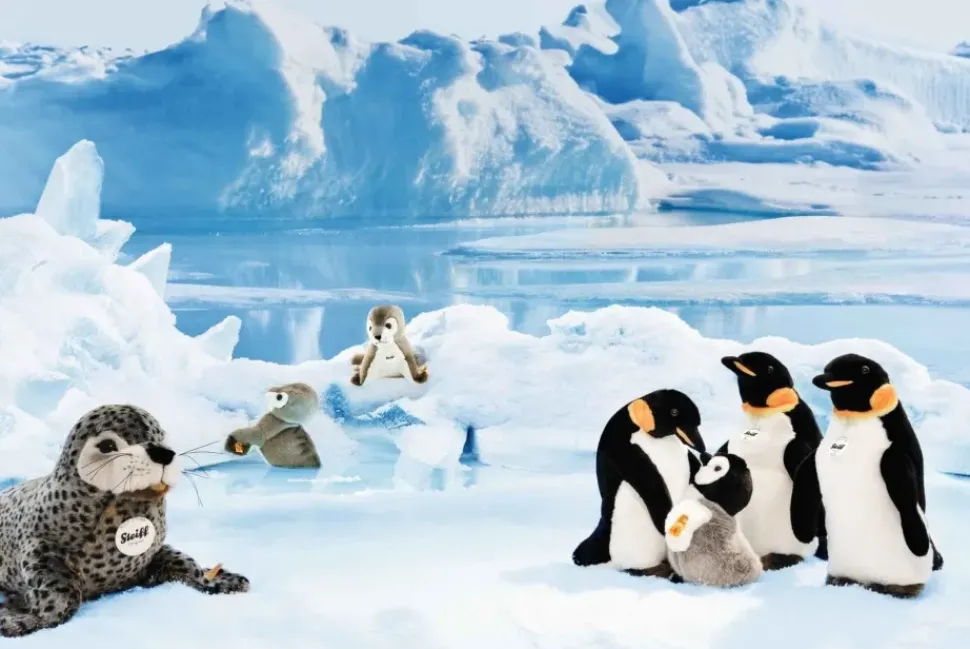 Steiff Knuffel Pinguin Flaps
