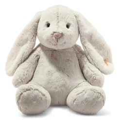 Steiff Knuffel Soft Cuddly Friends Hoppie Haas Lichtgrijs 48cm