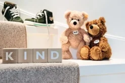 Steiff Knuffel Teddybeer Fynn beige 28cm