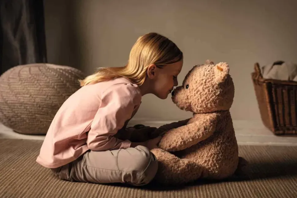 Steiff Knuffel Teddybeer Jimmy Teddy Bear 55cm