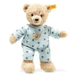 Steiff Knuffel Teddybeer Teddy and Me Blauw 25cm