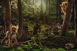 Steiff Knuffel Wolf Snorry