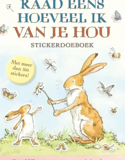 Stickerdoeboek Raad eens hoeveel ik van je hou