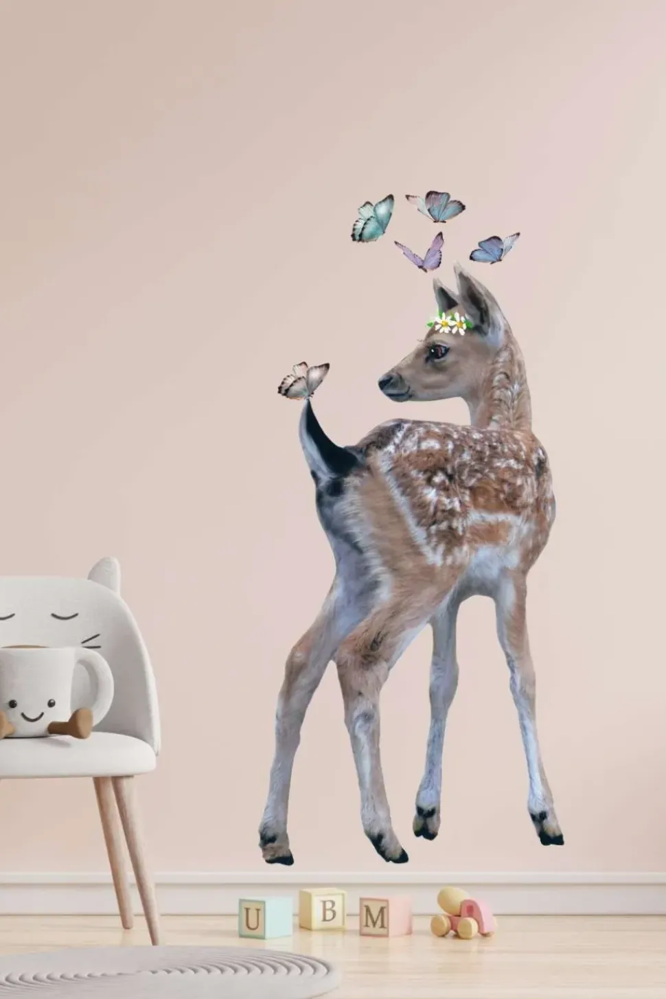 Sticky Tales Muursticker Hertje Pien