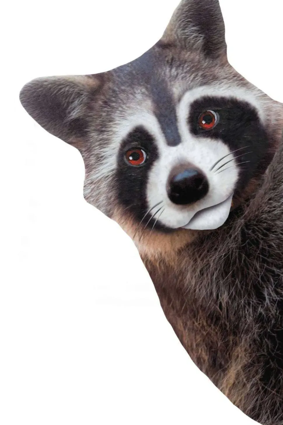 Sticky Tales Muursticker Wasbeer om de Hoek