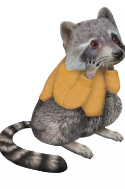 Sticky Tales Muursticker Wasbeer met Trui