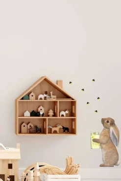 Sticky Tales Muursticker Konijn met Potje Vuurvliegjes