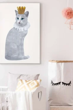 Sticky Tales Muursticker Karel Kat de Grote