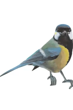 Sticky Tales Muursticker Kiki de Koolmees