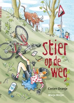 Stier op de weg