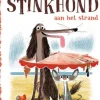 Stinkhond aan het strand