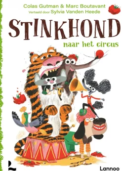 Stinkhond naar het circus