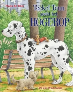 Teckel Teun zoekt het hogerop