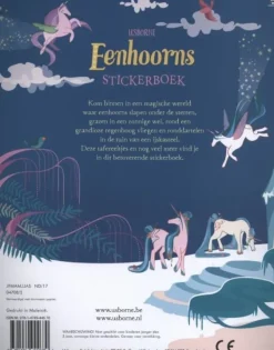 Uitgeverij Usborne Eenhoorns Stickerboek