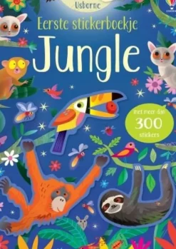 Uitgeverij Usborne Eerste stickerboekje Jungle