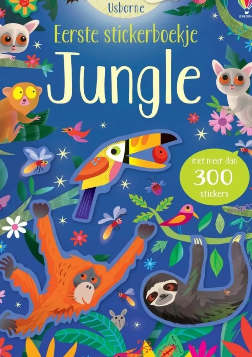 Uitgeverij Usborne Eerste stickerboekje Jungle