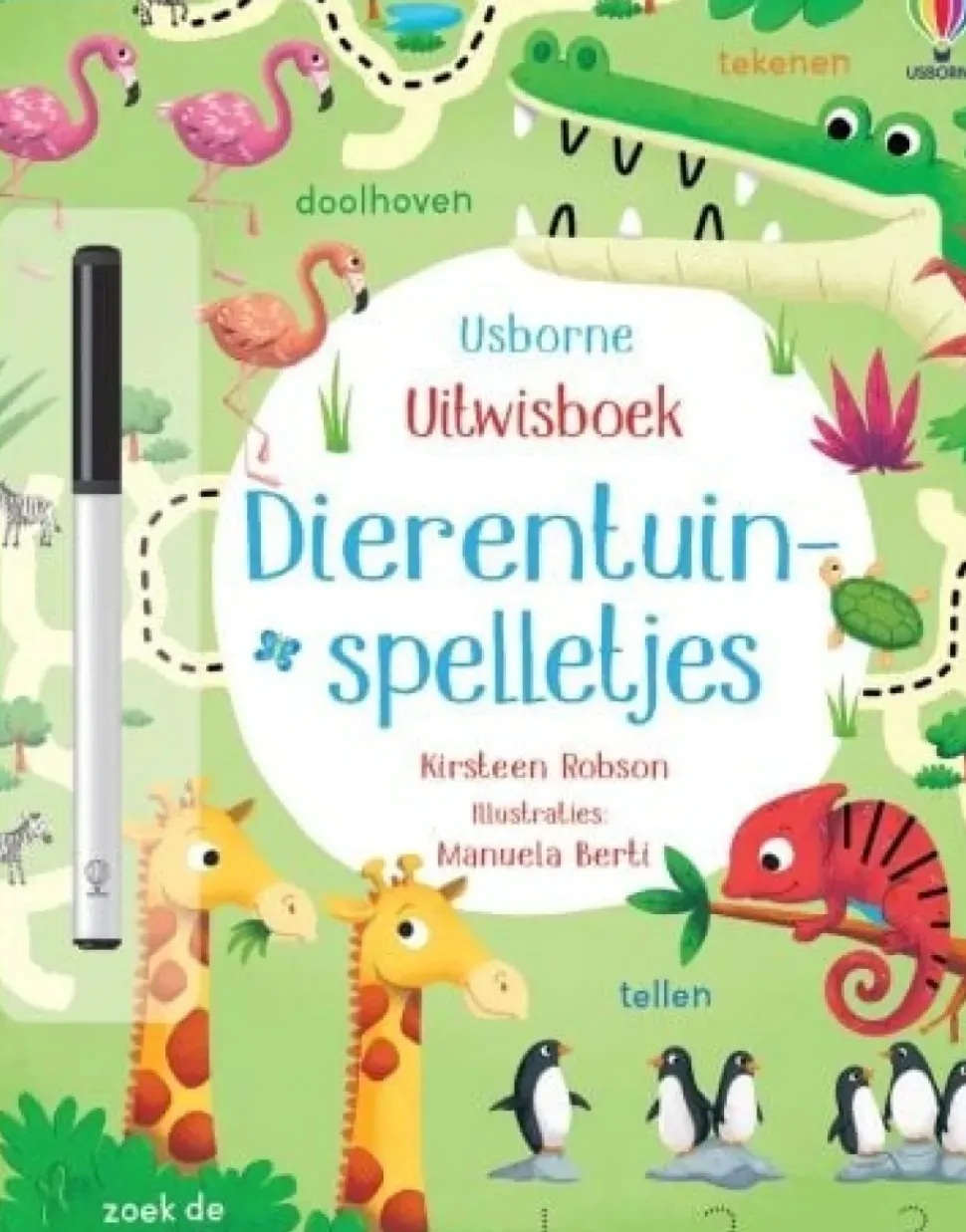 Uitwisboek Dierentuinspelletjes