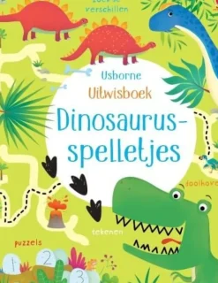 Uitwisboek Dinosaurusspelletjes